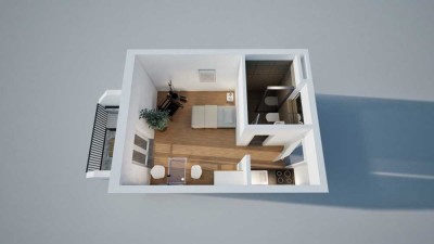 Modernes Studentenapartment in Idstein - KfW-55-Standard