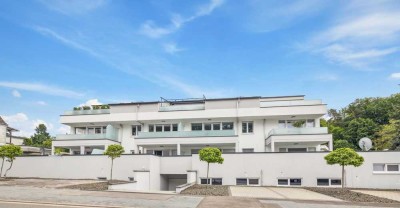 Stilvolles Wohnen: Erdgeschosswohnung mit Terrasse und Tiefgaragenstellplatz in Homburg