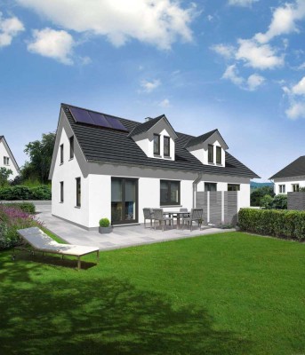 Geborgenheit, die bleibt – Ihr perfektes Zuhause, maßgeschneidert für Sie. Bauplatz real.