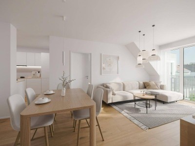 ++ TOP DREI Zimmer mit BALKON im DG ++ NEU