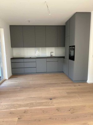 Neubau Luxus helle moderne 3-Zimmer-Wohnung neue Küche Erstbezug