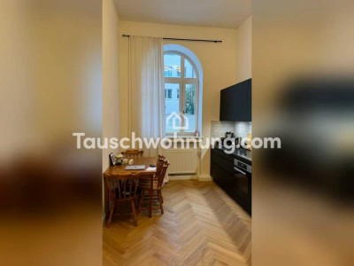 Tauschwohnung: Tausche  Altbau-Traumwohnung gg. großzügige 1-Zimmer-Wohnung