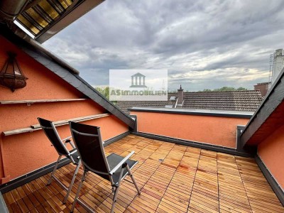 AS IMMOBILIEN: teilmöblierte 3,5-Zimmer-Wohnung mit Einbauküche Stellplatz - Wiesbaden-Delkenheim