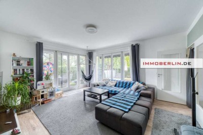 IMMOBERLIN.DE - Top-Investment! Schöne Wohnung mit großer Terrasse & Garten in naturverbundener Lage