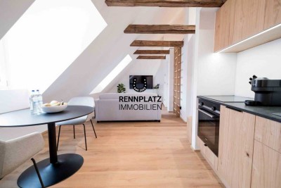 WE5 | Luxuriös möblierte 2-Zimmer-Wohnung mit Domblick. - Ab 1 Monat zu mieten. Frei ab 01.04.26