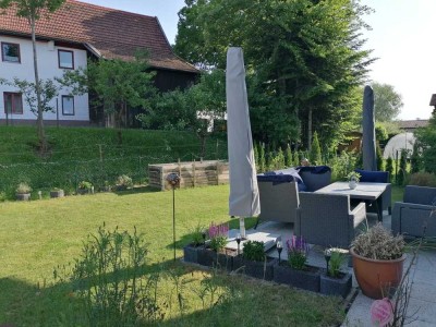 Stilvolle 4-Raum-EG-Wohnung mit gehobener Innenausstattung mit Balkon in Penzberg