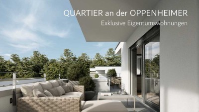 QUARTIER an der OPPENHEIMER - Exklusive Penthaus-Wohnung mit Dachterrasse und traumhaftem Fernblick