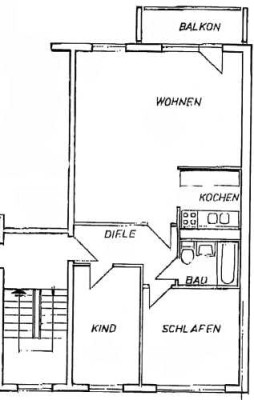 + + + 3,0-Zimmerwohnung mit Balkon! + + +