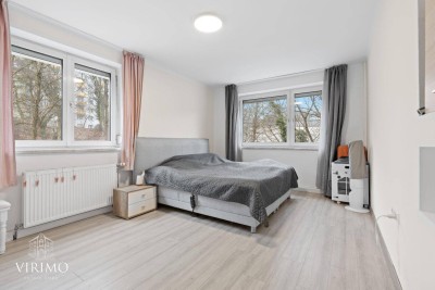 Komfortable 3-Zimmer-Wohnung mit Balkon &amp; perfekter Raumaufteilung - Perfekt für Singles, Paare &amp; kleine Familien!