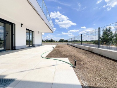 ERSTBEZUG! 3-ZIMMER-WOHNUNG MIT GARTEN UND TERRASSE - NUR 500 m ZUM OBEREN MÜHLWASSER!