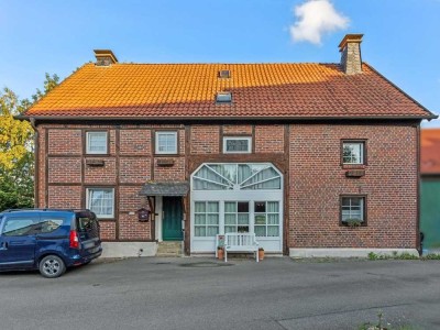 Soest: Charmante 3-Zimmer-Maisonettewohnung mit eigenem Zugang in historischem Fachwerkhaus