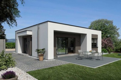Wohnen, wie es sich richtig anfühlt - auf einer Ebene im Allkauf Bungalow