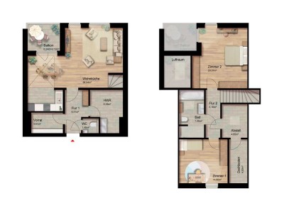 Exklusive Neubau-Wohnung im Herzen von Friedrichsfehn! Bezugsfertig  01.03.2026!