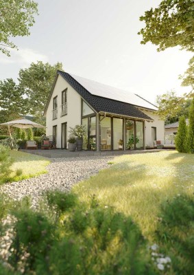 INKLUSIVE Wintergarten & Carport: Energiesparend, bezahlbar & gemütlich. Massivhaus in Gierstädt