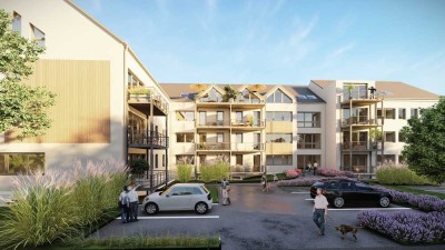 Grosszügige Dachgeschosswohnung mit großem Balkon über den Dächern Euskirchens