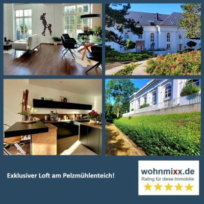 Top Loft mit Terrasse und Blick auf den Pelzmühlenteich!