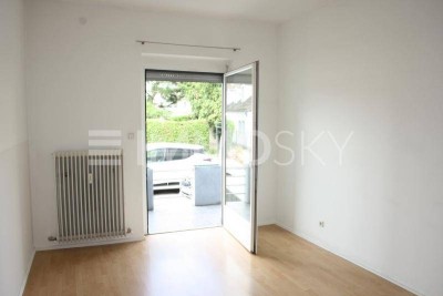 Gemütliches Zuhause im Hochparterre- mit 18 m2 Terrasse und Parkplatz