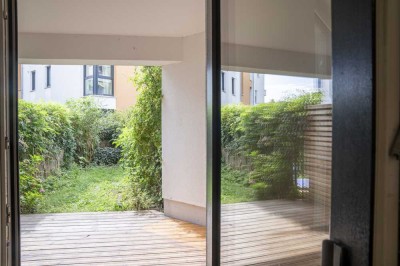 Stillvoller Neubau mit Privatgarten- Quartier am Turm in Heidelberg!