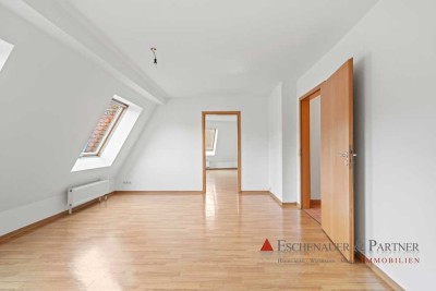 Charmante Dachgeschosswohnung mit Neckarblick für maximal 2 Personen