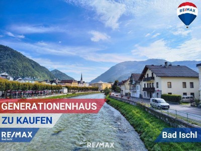 Große Stadtvilla mit Zweitwohnsitzmöglichkeit – traumhafte Zentrumslage direkt am Traunfluss