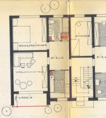 Gut geschnittene 2-Zimmer-Wohnung mit Balkon in Frechen (Königsdorf)