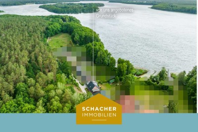 Einmaliges Seegrundstück direkt am Gudelacksee mit schönen und sehr gepflegten Einfamilienhaus