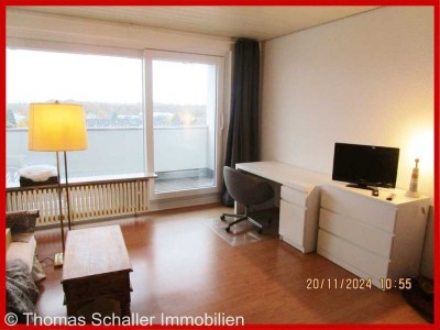 3-Zimmer-Wohnung mit Penthouse-Charakter, Loggia, Schwimmbad und TG-Platz in Kaarst