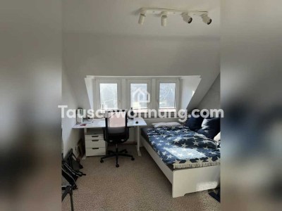 Tauschwohnung: Zwei Zimmer Wohnung am Buddenturm mit Balkon