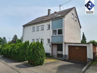 Freistehendes 2-Familienhaus in ruhiger Höhenlage von Köngen - ideal für Handwerker