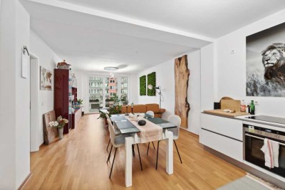 Zentrale 2-Zimmerwohnung mit Einbauküche in Fürth
