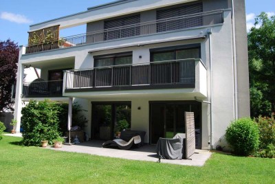 Kurgebiet: GARTENWOHNUNG mit Sonnenterrasse, Aufzug, EBK & TG-Platz