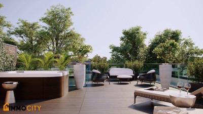 Dachtraum (Top 7), 3 Zimmer, Erstbezug, Erstklassige Ausstattung, Neubau im Grünen + XL Terrasse 74 m²! Das pure Wohnerlebnis im 23. Bezirk!