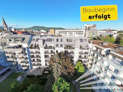 Zügiger Baufortschritt! "PILLmein" - 2 Raumwohnung mit 9 m² Loggia (Top 1.9)