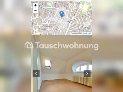 Tauschwohnung: helle 1-Zimmer Dachgeschosswohnung gegen 2-3 Zimmerwohnung