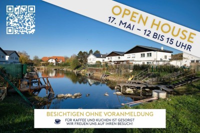 Neuwertige Doppelhaushälfte mit direktem Seezugang - Open House 17.5. 12-15:00
