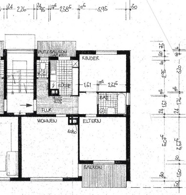 Ansprechende 3-Zimmer-Wohnung mit 2 Balkonen (Süd-West und Ost) in Neu-Ulm