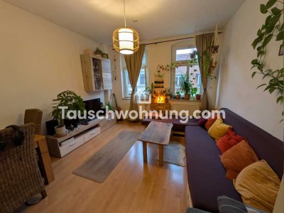 Tauschwohnung: Tauschen sonnige 2-Zimmer-Neustadtwohnung am Alaunpark
