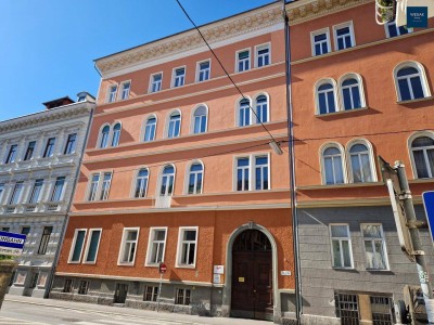Charmantes Wohnen im Altbaucharme: Großzügige Wohnung mit 2 Balkone in Top Lage - WG geeignet