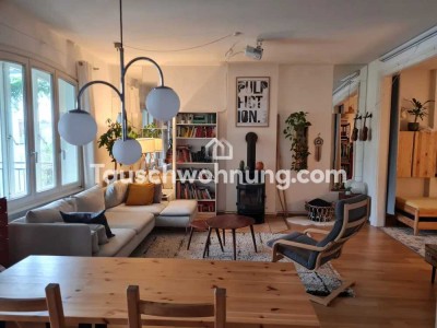 Tauschwohnung: Helle geräumige 3,5 Zi-Whg mit großem Balkon im Viertel