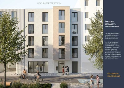 2-Zimmer-Wohnung mit Blick in den Quartiersgarten