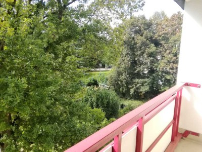 Freundliche 3-Raum-Wohnung mit Balkon in der Kaßbergstr.