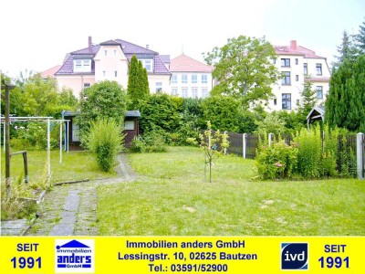Moderne 2-Raum-Wohnung mit Tageslichtbad und gem. Wiesengrundstück in Bautzen