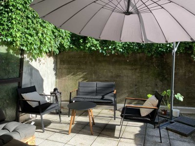 Exklusive und ruhige 2-Zi-Whg mit Terrasse  in der Altstadt