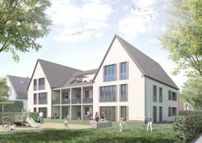 Hochwertige 2-Zi.-Whg.  mit EBK in zentraler und grüner Lage