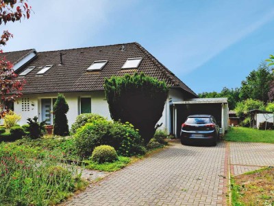 Wunderschön gelegene Doppelhaushälfte mit traumhaftem Blick in Dötlingen-Vossberg!