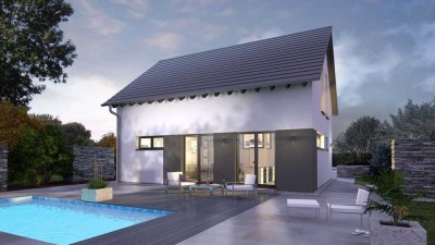 *Klein aber Oho - auf vorhandenem Grundstück* OKAL DESIGNHAUS (inkl. Küche) SO VIELSEITIG WIE DU SEL