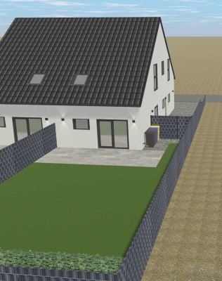 Erstbezug - Römergärten - DOPPELHAUSHÄLFTE Effizienzhaus 40 - inkl. PV-Nutzung
