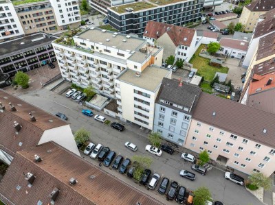 1-ZIMMER-APARTMENT MITTEN IN NEU-ULM MIT BALKON UND TIEFGARAGENSTELLPLATZ