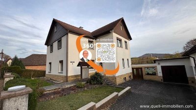 Gepflegtes EFH mit Garagen, Nebengebäude, Gartenhaus u. schönem Grst. in Unterbreizbach zu verkaufen