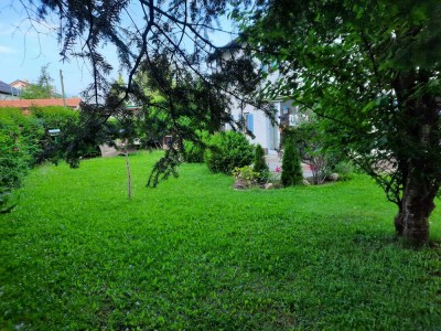In Brunnthal -Dorf, Altbauwohnung für Gartenliebhaber